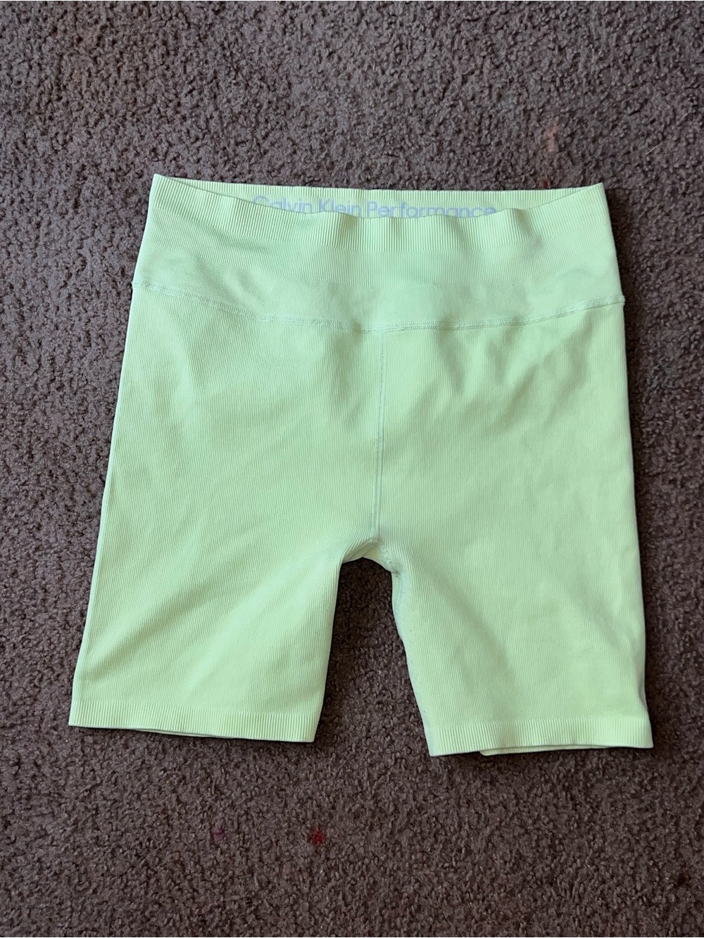 Calvin Klein Light Mint Green Bike Shorts